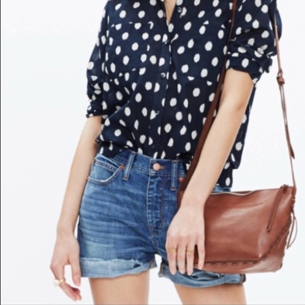 Madewell Boyshorts Denim Shorts Thorncliff Wash